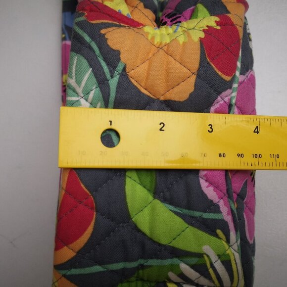 Vera Bradley Multi Colored Lightly Quilted Zipper Closure Crossbody Bag - Picture 11 of 11